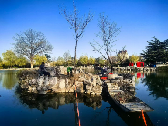 焕新归来！沂水东皋公园：四季有景夜有光 古塔生辉美出圈