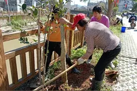 信宜：春节返乡新风尚，植树造林美家乡图片