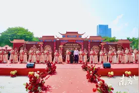 当集体婚礼遇上“喜相逢”刮刮乐，潮州福彩这样为爱添“彩”图片