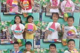 与你“童”乐，遇见夏天​——西安市灞桥区三殿中心幼儿园小班开展夏季主题活动图片