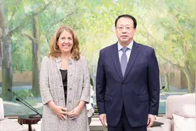 上海市长会见爱思唯尔首席执行官，旗下出版《柳叶刀》《细胞》等一流期刊图片