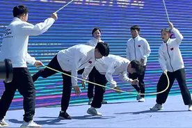长三角地区跳绳联赛举行图片