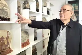亲近奇石就是亲近自然——访黄河石收藏家陶敬道图片