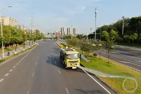 抗旱保苗获科技加持 绿化苗木这样“解渴降温”图片