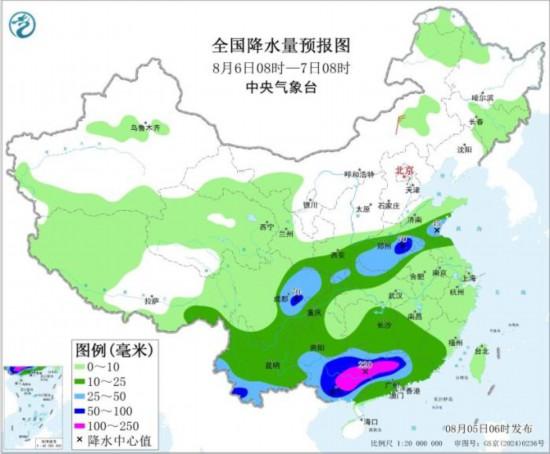 鲁豫粤桂等地局部有大暴雨