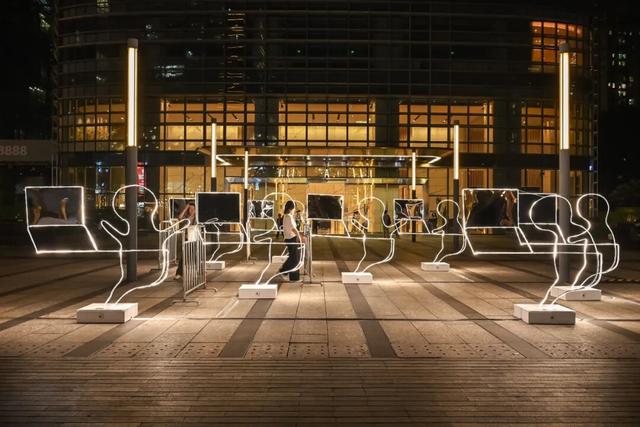 不愧是南山！深圳湾夜景彻底变了，光影艺术季来了