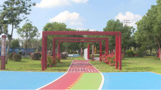 东山公路分中心：G357线东山段公路党建文化景点公园正式落成！