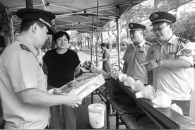 山东肥城开展肥城桃知识产权保护专项执法行动图片