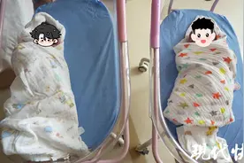 双胞胎姐妹同天嫁给双胞胎兄弟，又同天生下二胎男宝图片