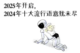 2025年开启，2024年十大流行语意犹未尽｜画中有话图片