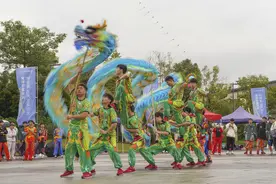 #（社会）浙江温州：舞龙舞狮传承民俗图片
