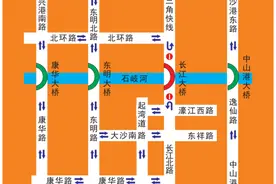 中山“蝴蝶桥”22日零时起封闭施工图片