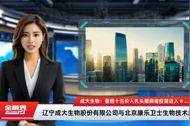 成大生物：重组十五价人乳头瘤病毒疫苗进入 II 期临床试验视频封面