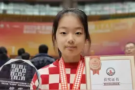 湖南首位！10岁女生获“国象高考”冠军，将代表中国队参加世赛图片