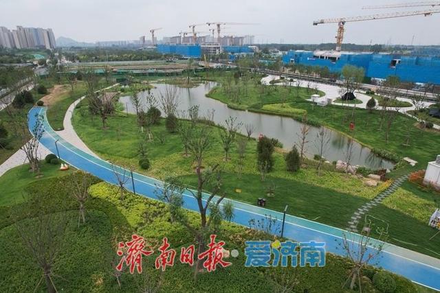 生态休闲再升级，济南东站片区绿地公园向市民开放