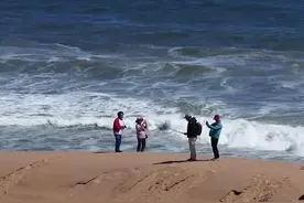 “一半海水 一半沙漠”走进纳米比亚三明治湾图片