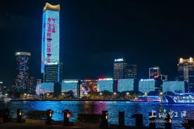 进博夜，北外滩绝美！图片