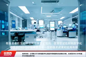 信安世纪：公司致力于为财税数字化及医疗领域提供安全解决方案，未涉及DRG-DIP和医疗AI系统应用开发视频封面