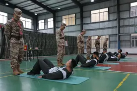三明武警开展春季警士选晋暨技术学兵选拔考核图片