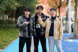 杭州这3个帅小伙“走红”了，他们的“组团”很霸气！看完太羡慕......图片