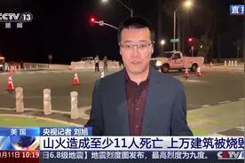 央视记者直击丨加州帕利赛德山火肆虐 救援行动面临严峻挑战图片
