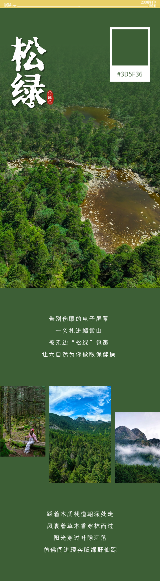 景区福利 | 趁门票半价！来抓住螺髻山这抹绿