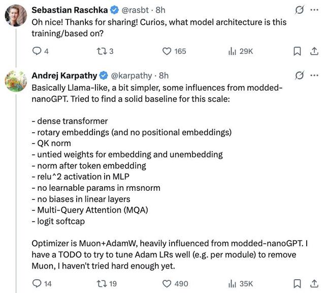 卡帕西8000行代码手搓ChatGPT，成本仅100美元，训练12小时CORE表现超越GPT-2，手把手教程来了