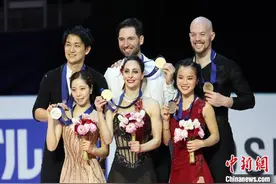 加拿大组合夺得2024花滑四大洲锦标赛双人滑冠军图片