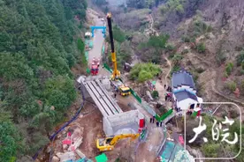 预计2026年全面完工 九华山这一客运索道项目稳步推进图片