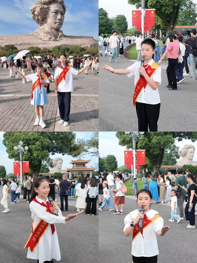 国庆橘洲别样“红”——小小讲解员为景区注入青春力量