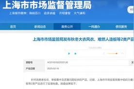 Tommy Hilfiger、HM、CK等品牌大衣、风衣抽查不合格图片