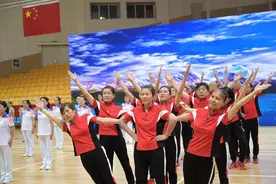 北京市第五届广播体操展示大赛成功举办图片