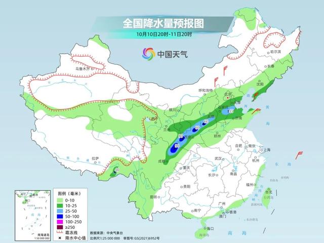 北方冷出11月的水平