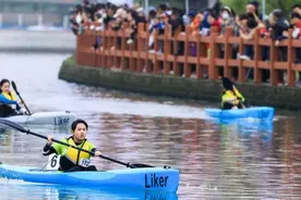 这项水上运动联赛首次在上海举行，全国23支青少年代表队汇聚闵行展开角逐图片