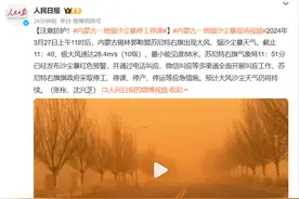 四预警齐发！北方大范围沙尘来了，这5点防护建议务必收藏！图片