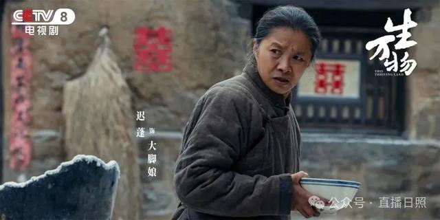 迟蓬在《生万物》把“大脚娘”演活了