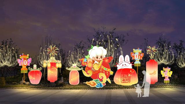 古镇罗店的暖春灯会：灯映罗溪春，风华是江南