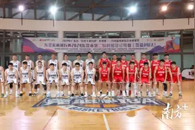 东莞村级篮球联赛开赛，长安咸西队赢得“开门红”图片