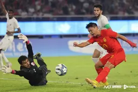 多图直击：国足亚运队惨胜晋级八强，终结21年尴尬记录图片