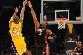 韦德晒科比绝杀热火照：伟大的科比，我们想你图片