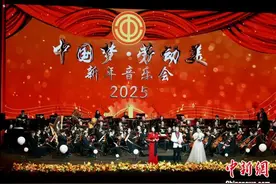 “中国梦·劳动美”2025新年音乐会在北京举办图片