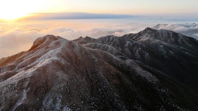 【组图】三明清流大丰山景区现雾凇