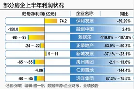 缩表时代的房企中报：营收、利润普遍双降 企业求生各显其能图片