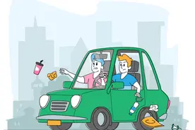 你遇到过前车有人往窗外弹烟灰、吐痰吗？代表呼吁上海严查车窗抛物图片