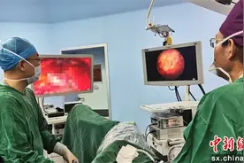 尿血竟是膀胱癌 医院“腹腔镜+膀胱镜”手术根治图片