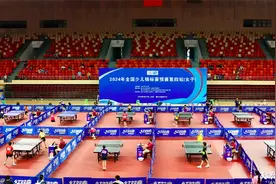 2024年全国少儿乒乓球锦标赛预赛第四站女子组赛遵义开赛图片