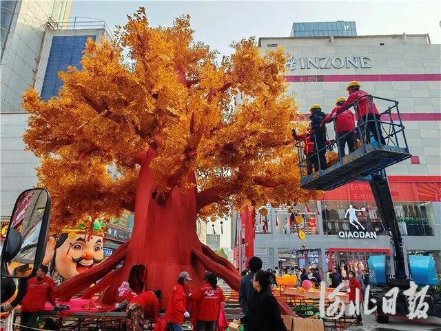 【湾里庙步行街】石家庄湾里庙步行街第三届花灯会将于11月15日启幕