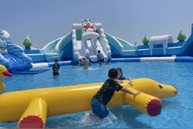 全新冒险岛水世界儿童乐园开园 东疆湾沙滩景区打造亲子夏日清凉新体验图片