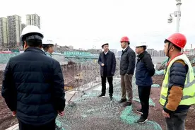 广安区方坪大道按下建设“加速键”图片