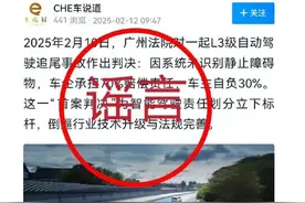 【捉谣记】造谣“L3级自动驾驶首例判决”，警方：AI洗稿，已刑拘图片
